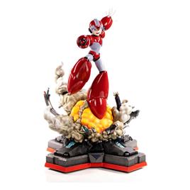 First 4 Figures X Finale Weapon Rising Fire Mega Man Statue 45 Cm Colorido