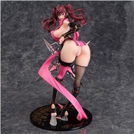 Rocket Boy Original Character 1/6 Ninja Erika Re Run 30 Cm Statue Rosa