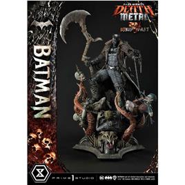 Prime 1 Studio Dark Knights: Metal 1/3 Death Metal Batman Deluxe Bonus Ver 105 Cm Statue Castanho