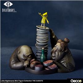 Gecco Little Nightmares Pvc The Guests 8 Cm Statue Castanho