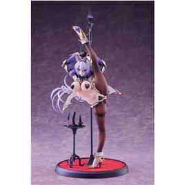 Partylook Original Character Pvc 1/6 Captive Knight Zephyria Deluxe Edition 38 Cm Statue Roxo