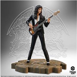 Knucklebonz Queen Rock Iconz John Deacon Ii Sheer Heart Attack Era 23 Cm Statue Preto