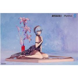 Myethos Evangelion Pvc 1/7 Rei Ayanami: Whisper Of Flower Ver 15 Cm Statue Roxo