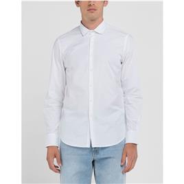 Replay M4140 .000.80279a Long Sleeve Shirt Branco M Homem