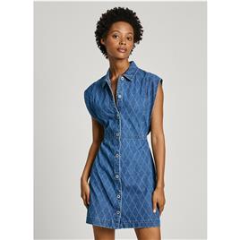 Pepe Jeans Chey Sleeveless Short Dress  M Mulher