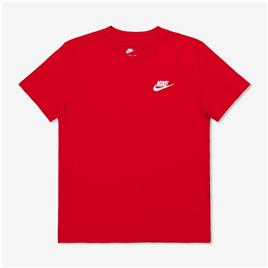 T-shirt Nike - Vermelho - T-shirt Algodão Rapaz tamanho 10