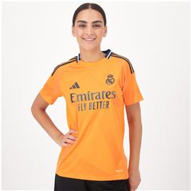 Camisola Real Madrid 2º Equip. 24/25 - Branco - Mulher tamanho S