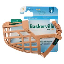 Açaime clássico Baskerville, bege - Tamanho 7