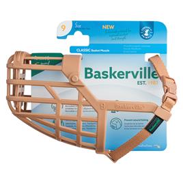 Açaime clássico Baskerville, bege - Tamanho 9