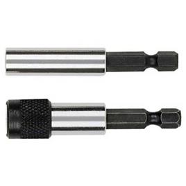 Witte Universal Bit Holders 1/4´´x60 Mm 10 Units Prateado