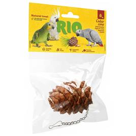 Mealberry Rio Cedar Con Natural 55g Bird Snacks 8 Units Transparente