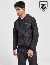 McKenzie Tampa Woven Full Zip Tracksuit - Black, Black