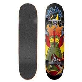 Cruzade Bomb 8.0´´ Skateboard Dourado 31.85 Inches