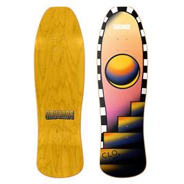 Cruzade Clo 9.375 Skateboard Deck Amarelo 31.5 Inches