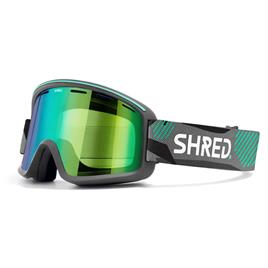 Shred Monocle Ski Goggles Verde CBL Plasma Mirror/CAT3