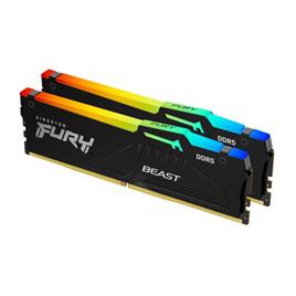 Kingston Kf564c32bbeak2-64 Fury Beast Rgb 64gb 2x32gb Ddr5 6400mhz Ram