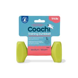Coachi haltere brinquedo para cães - Tamanho M, verde lima