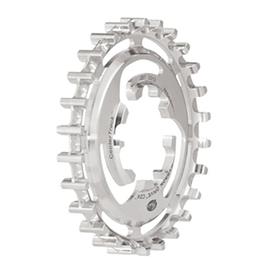 Gates Carbon Drive Cdx Enviolo Nuvinci Pinion Prateado 1s / 24t