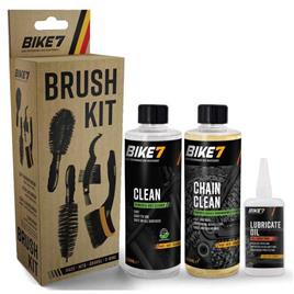 Bike7 Clean And Lube Cleaning Kit Transparente