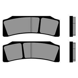 Brenta Moto Racing 5218 Brake Pads Transparente