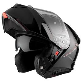 Mt Helmets Genesis Sv Modular Helmet Preto 2XL