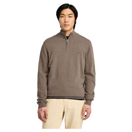 Timberland Cohas Brook Merino Half Zip Sweater Castanho S Homem