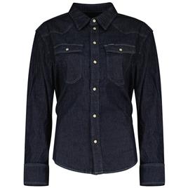 G-star Western Denim Relaxed Shirt Azul M Mulher