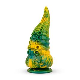 Dildo Tentacle Delight Green and Yellow