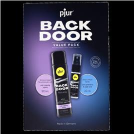 PJUR - CONJUNTO DE PORTA TRASEIRA DE LUBRIFICANTE ANAL E SPRAY