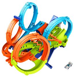 Hot Wheels Action New 4 Loop Crash Out