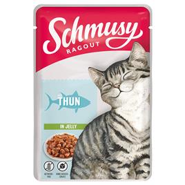 Schmusy Ragout em gelatina 22 x 100 g - Atum