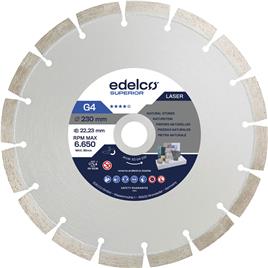 Edelco Diamond Disc For Granite G4 230x22 Mm