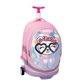 EXPLORE Mochila Trolley Pets, Rosa