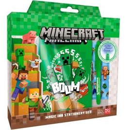 Diário com caneta mágica Minecraft