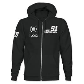 Kimi Project 91 Trackhouse Full Zip Sweatshirt Preto M Homem