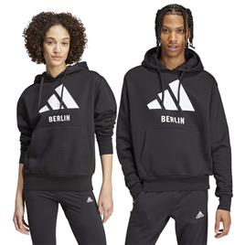 Adidas Berlin Hoodie Preto L Homem