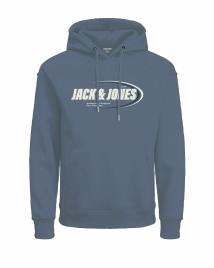 Sweat direita com capuz e logótipo, Jack & Jones