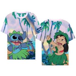 Camiseta feminina Lilo e Stitch Disney