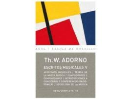Livro Escritos Musicales V de Theodor W. Adorno