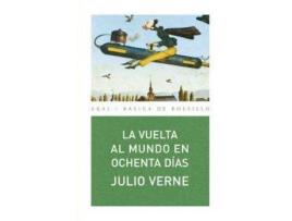 Livro Vuelta al mundo en ochenta dias de Julio Verne