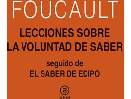 Livro Lecciones Sobre La Voluntad Saber Seguido Saber Edipo