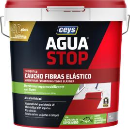 Impermeabilizante  CEYS AGUASTOP BORRACHA CINZA 20KG
