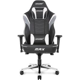 Cadeira Gaming AKRacing Master Max - Preto | Branco