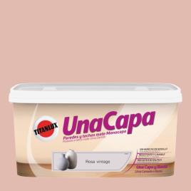 Tinta cor rosa vintage una capa 4l