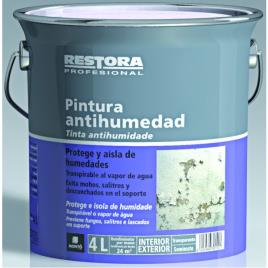 Tinta anti-humidade branca 4 l