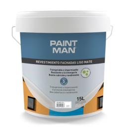 Revestimento fachadas liso mate branco paintman 15l