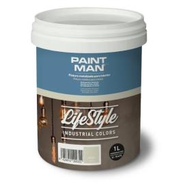 Tinta interior paintman lifestyle industrial metalizado aço 1l