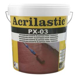 Impermeabilizante de coberturass transitáveis 4 l vermelho acrilastic