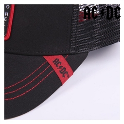 Boné Unissexo ACDC Preto (58 cm)