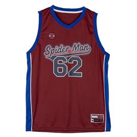Cerda Group Basketball Spiderman Short Sleeve T-shirt Vermelho XS